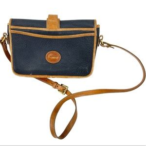 Vintage Dooney and Bourke Equestrian Bag 10.5x8 with 20 inch strap